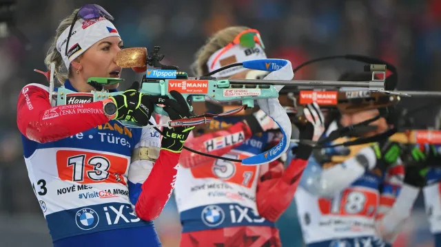 Záznam smíšené štafety dvojic v Novém Městě na Moravě