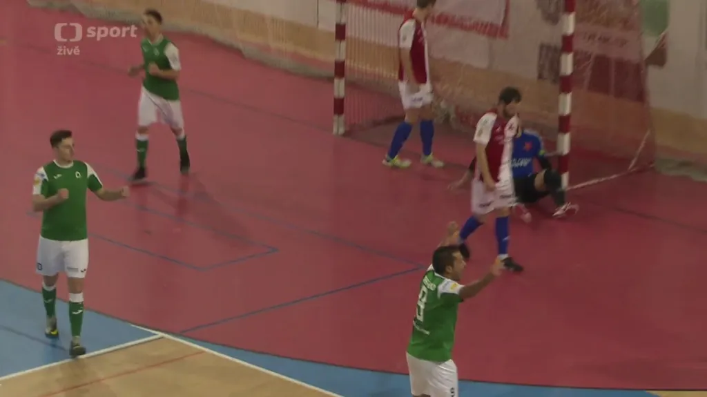 Slavia v 16. kole prohrála s Litoměřicemi