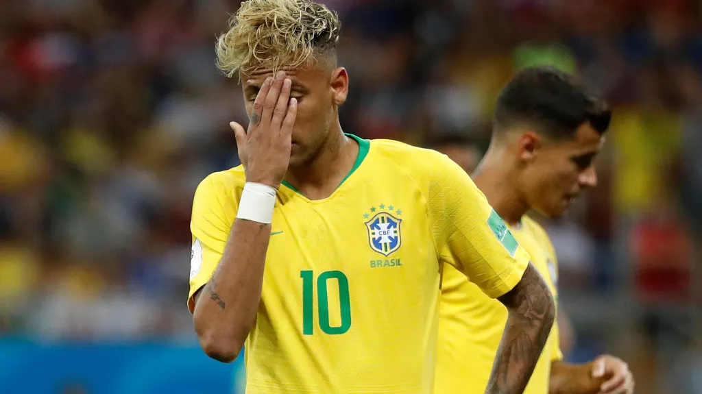 Zklamaný Neymar