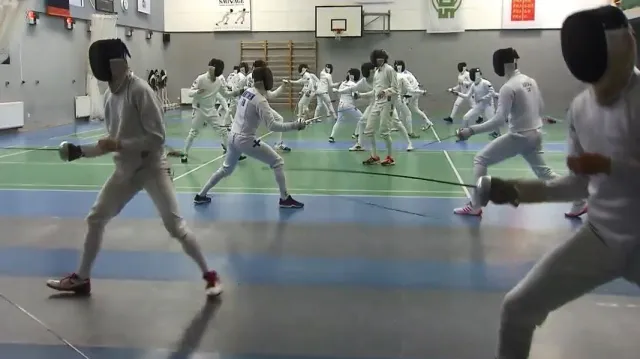 Pětibojaři Dianová a Kuf si zašermovali s kordistou Beranem