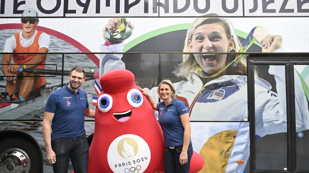 Ambasadoři Olympijského festivalu Ondřej Synek a Barbora Špotáková