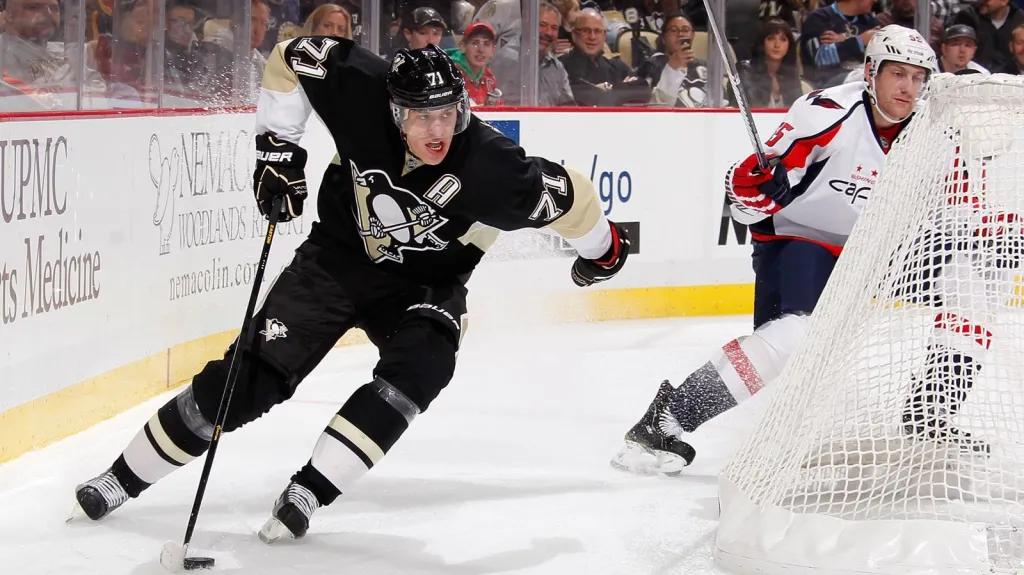 Jevgenij Malkin v dresu Pittsburghu