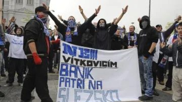 Fanoušci Baníku Ostrava