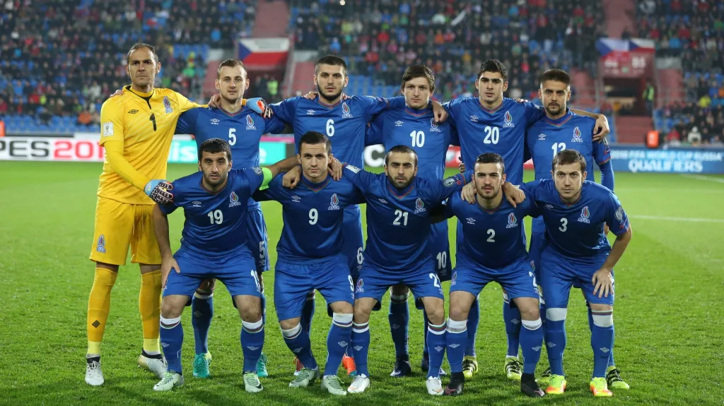 Fotbalová reprezentace Ázerbájdžánu před duelem proti ČR