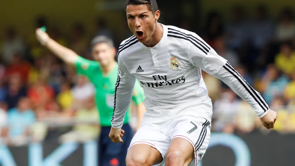 Slavící Cristiano Ronaldo