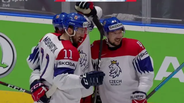 Gól v utkání Česko – Německo: Kovář – 5:1 (60. min.)
