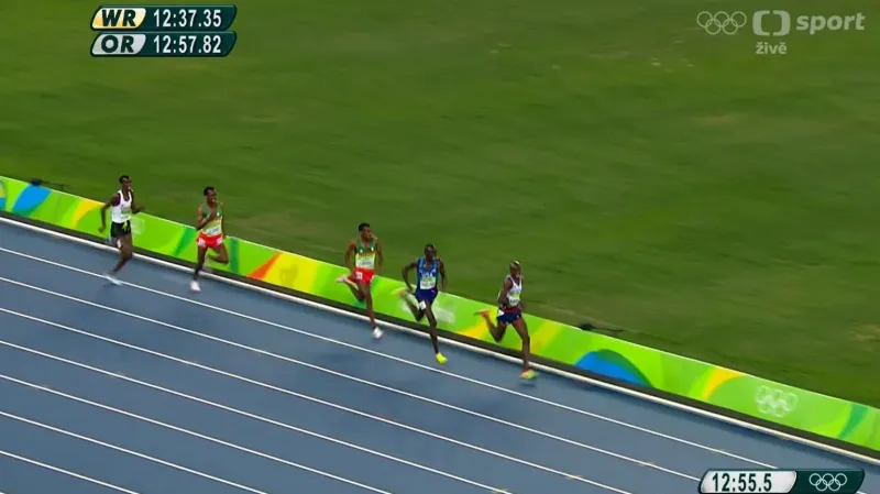 Záznam atletiky: 5000 m (M)