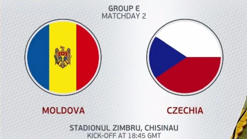 Sestřih utkání Moldavsko - Česko
