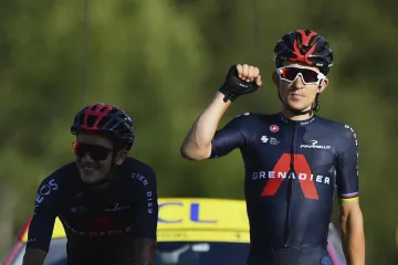 Richard Carapaz a Michal Kwiatkowski