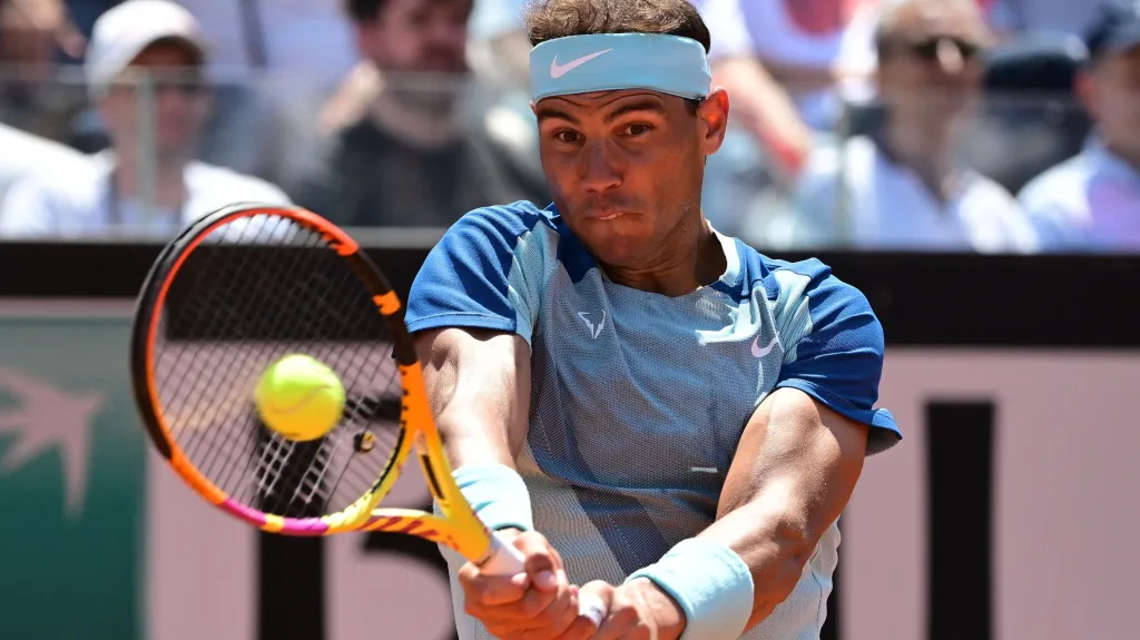 Rafael Nadal na turnaji ATP v Římě