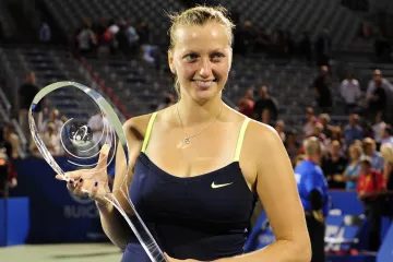 Vítězná Petra Kvitová