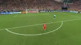 Penaltový rozstřel v utkání Polsko - Portugalsko
