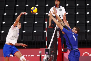 Ruští volejbalisté nestačili na Francii