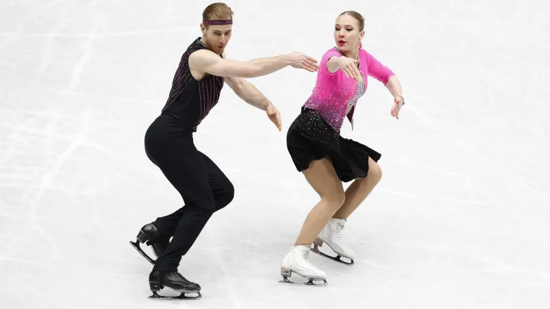 Rytmický tanec sourozenců Taschlerových na MS v Montpellier