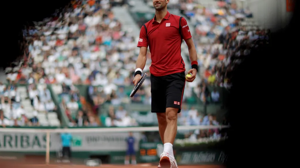 Novak Djokovič na French Open
