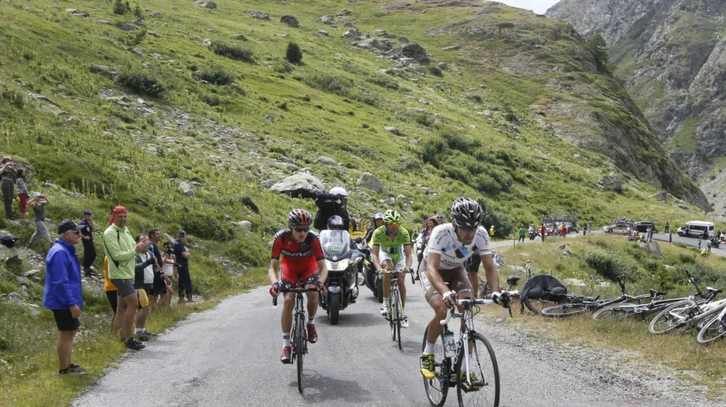 Alpské stoupání na Tour de France