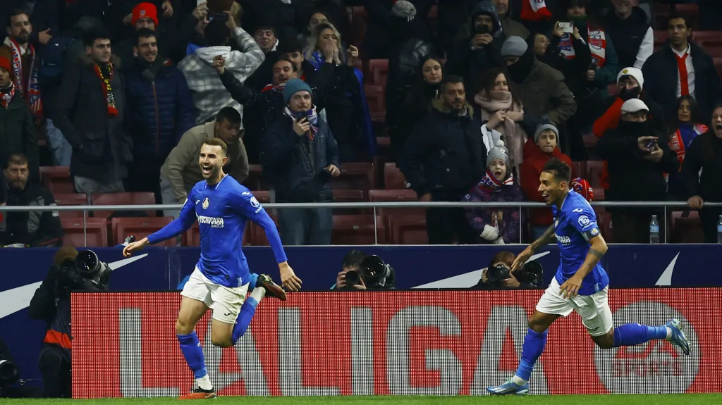 Mayoral se raduje z gólu