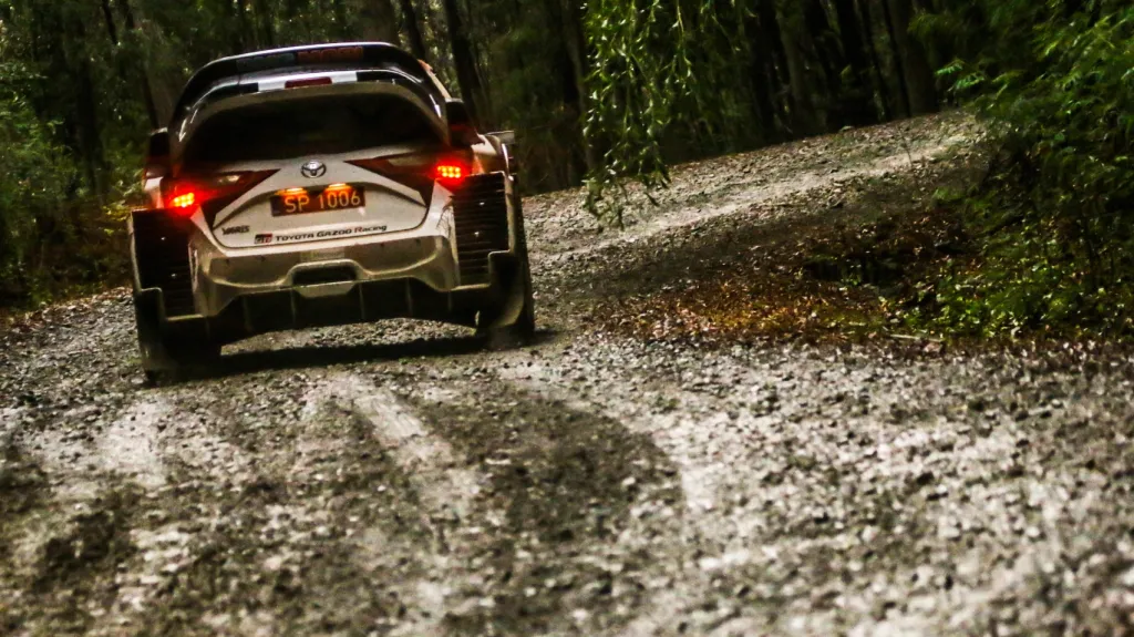 Ott Tänak v Chilské rallye