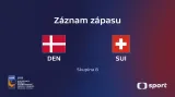 Záznam utkání Dánsko – Švýcarsko