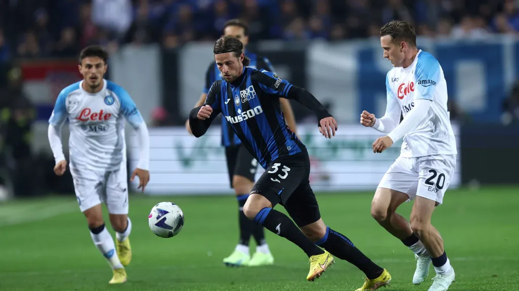 Utkání Atalanta - Neapol