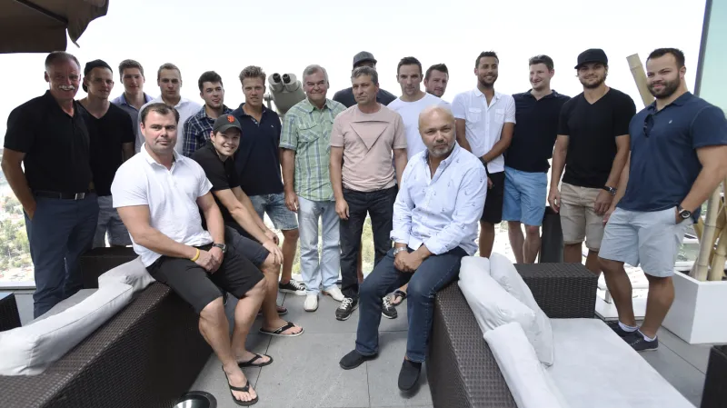 Vůjtek se setkal se 16 hráči z NHL