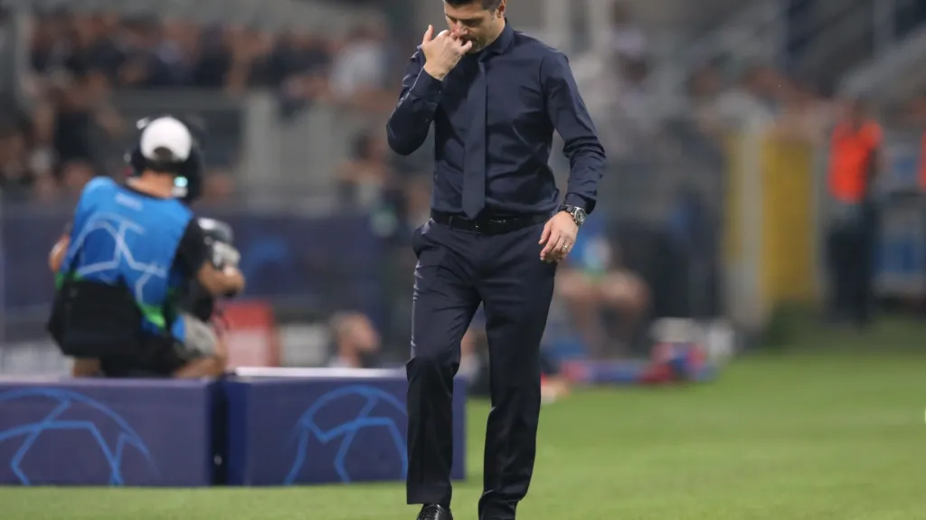 Kouč Tottenhamu Mauricio Pochettino