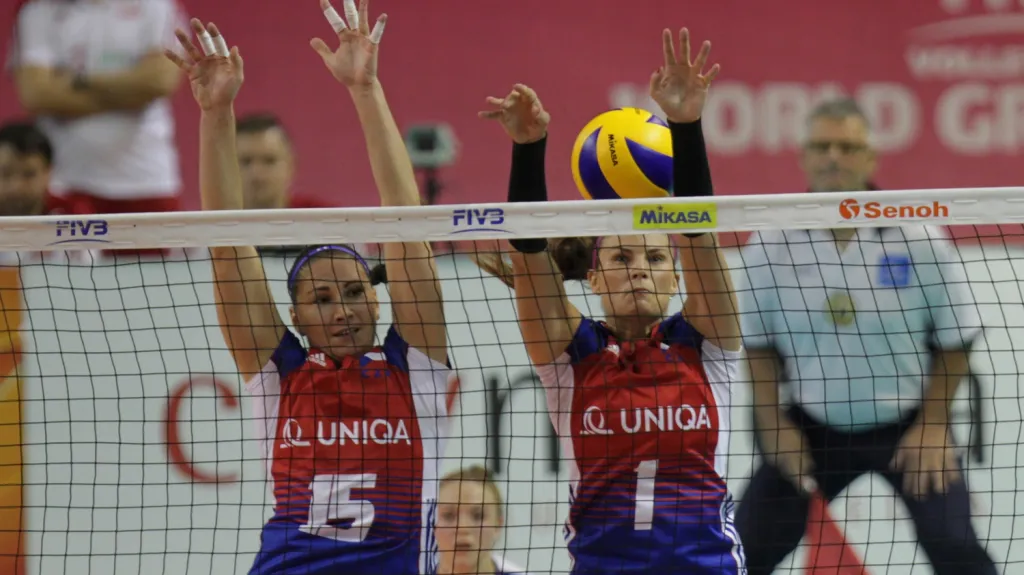České volejbalistky