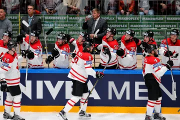 Radost hokejistů Kanady