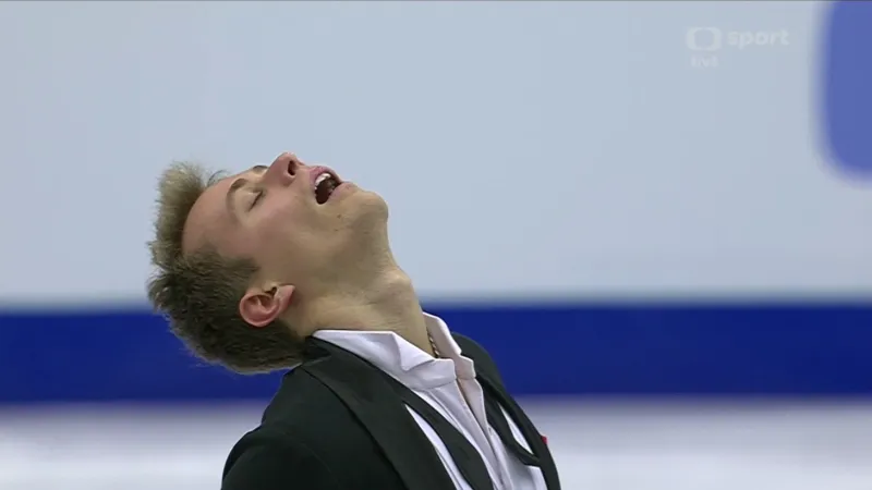 Krátký program Michala Březiny na ME v Ostravě