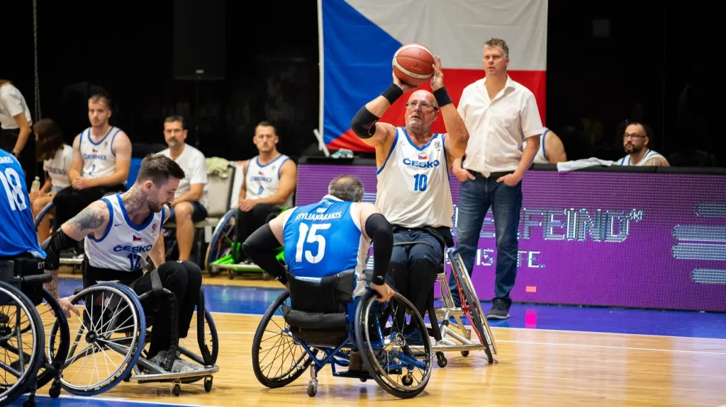 Čeští parabasketbalisté na ME divize B