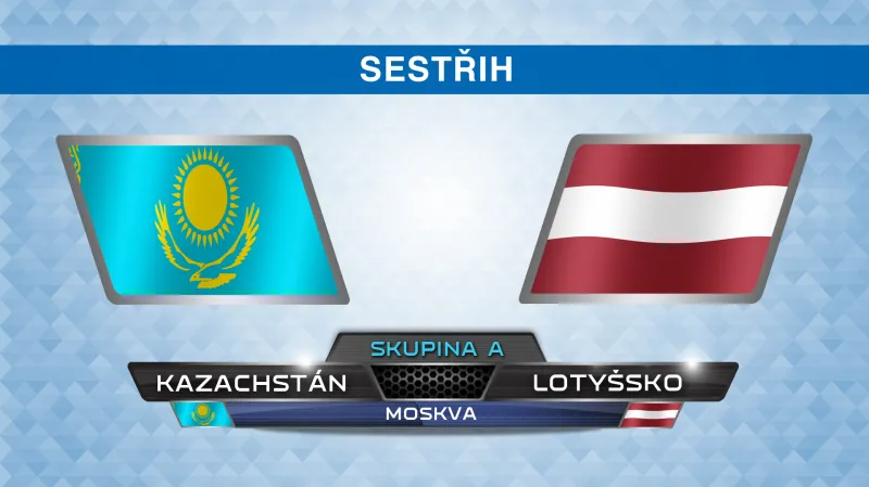 Sestřih utkání Kazachstán - Lotyšsko
