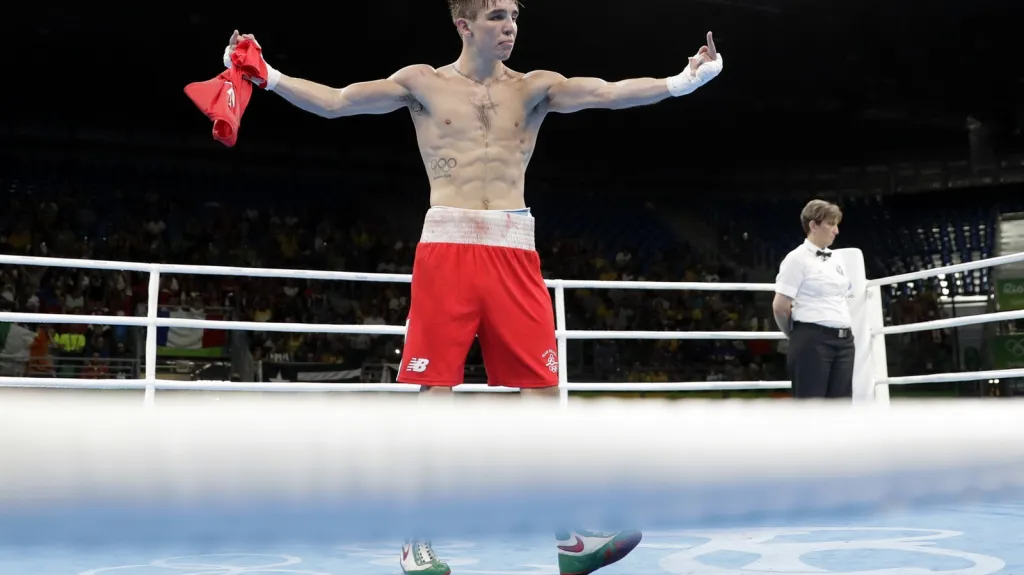 Reakce irského boxera Michaela Conlana na kontroverzní čtvrtfinálovou porážku