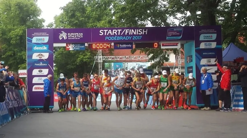 V Poděbradech se sešla evropská chodecká elita