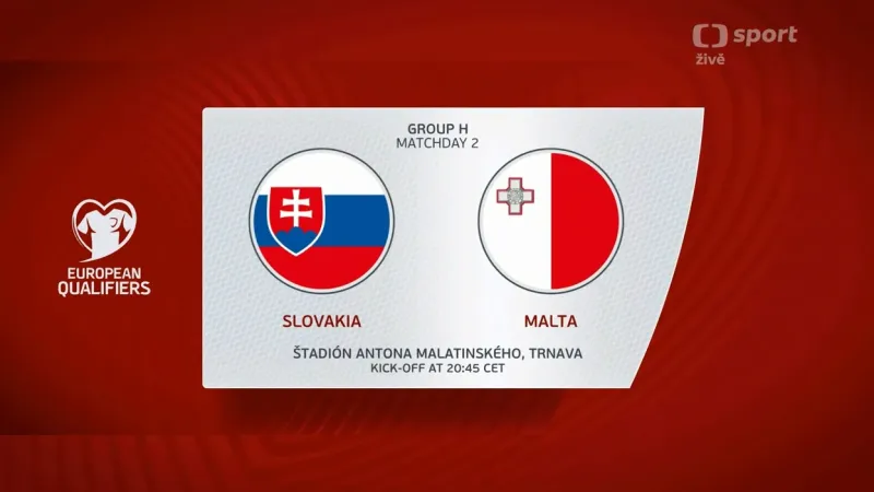 Sestřih utkání Slovensko – Malta