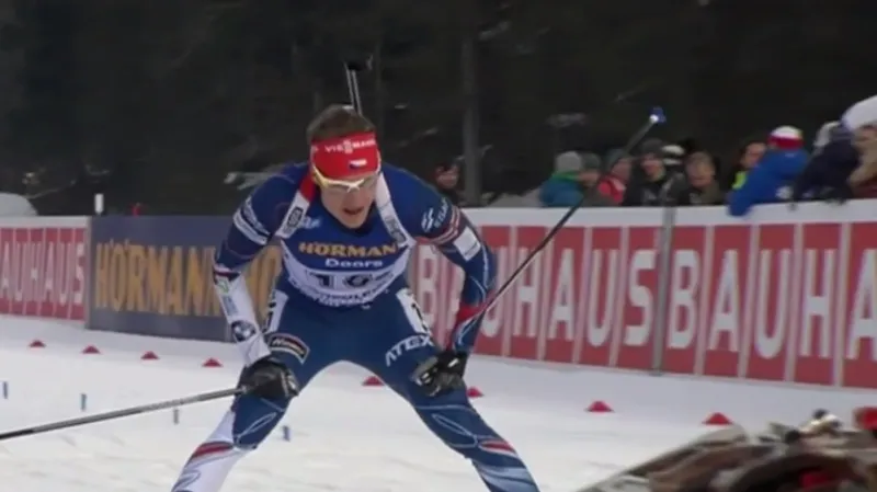 Češi ve štafetě v Ruhpoldingu skončili osmí