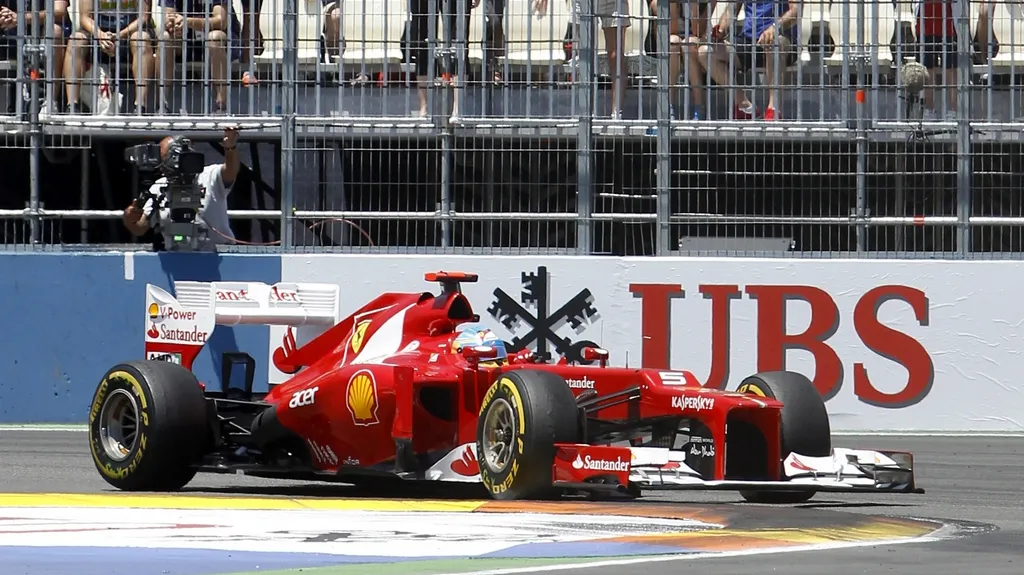 Fernando Alonso při VC Evropy