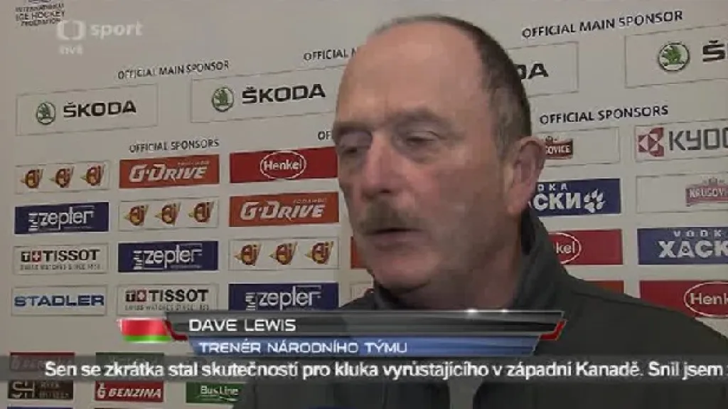 Kouč Lewis: Jsem rád, že trénuju Bělorusko