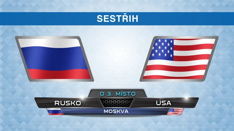 Sestřih utkání Rusko - USA