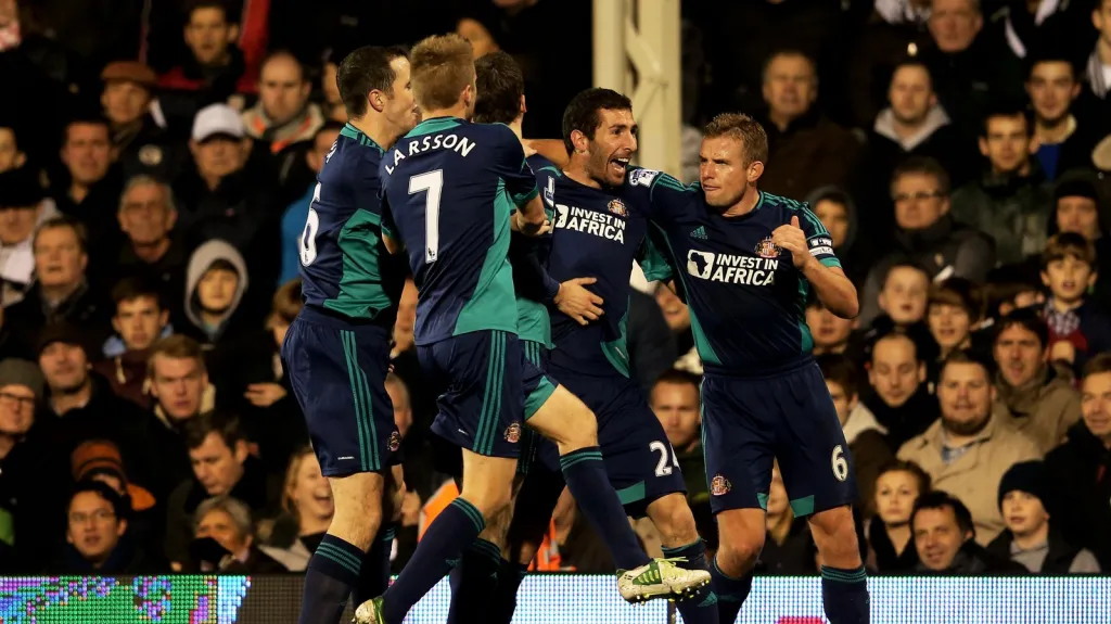 Radost fotbalistů Sunderlandu