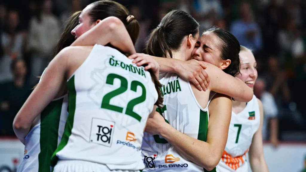 Radost basketbalistek Žabin 