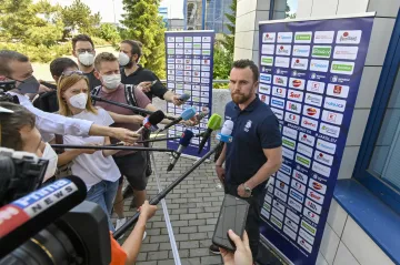 Trenér české reprezentace Filip Pešán