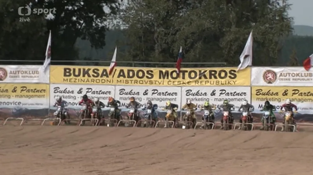 Simonová dojela na MČR v motokrosu v Kaplici druhá