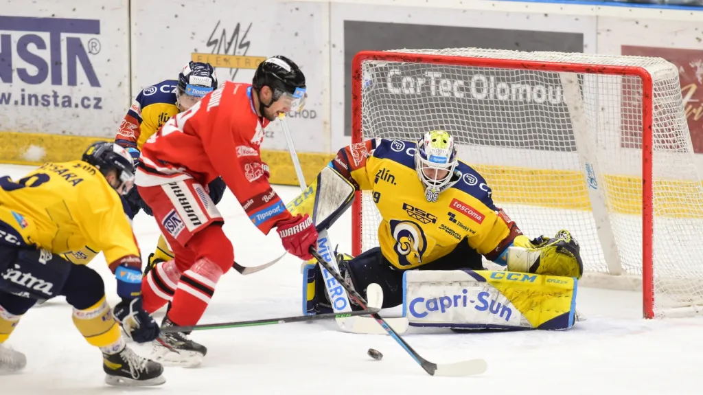 Lukáš Nahodil v utkání se Zlínem