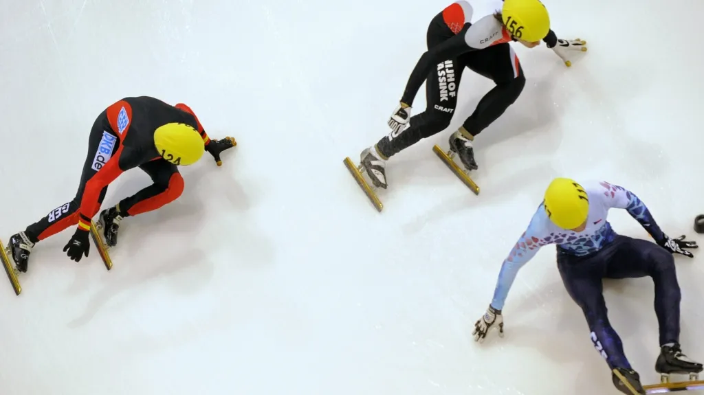 Pád Vojtěcha Loudína (zcela vpravo)