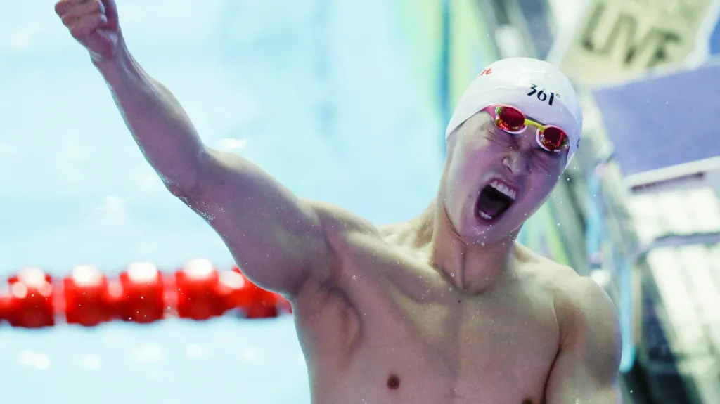 Sun Jang si připsal triumf na MS na kraulařské čtyřstovce