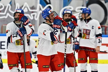 Zklamaná česká reprezentace do 18 let