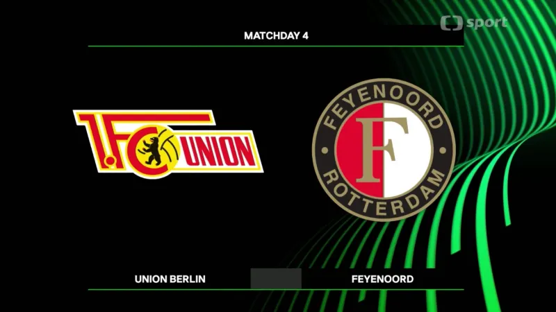 Sestřih utkání Feyenoord - Union Berlín
