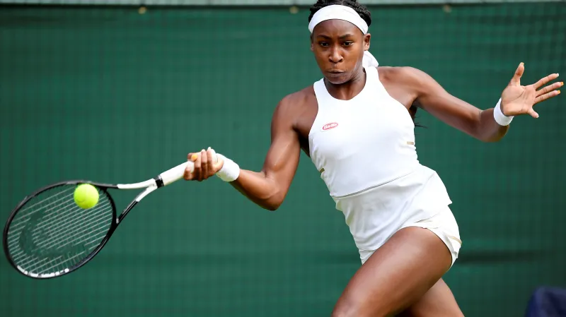 Cori Gauffová na Wimbledonu