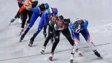 Finále short tracku žen na trati 1500 metrů