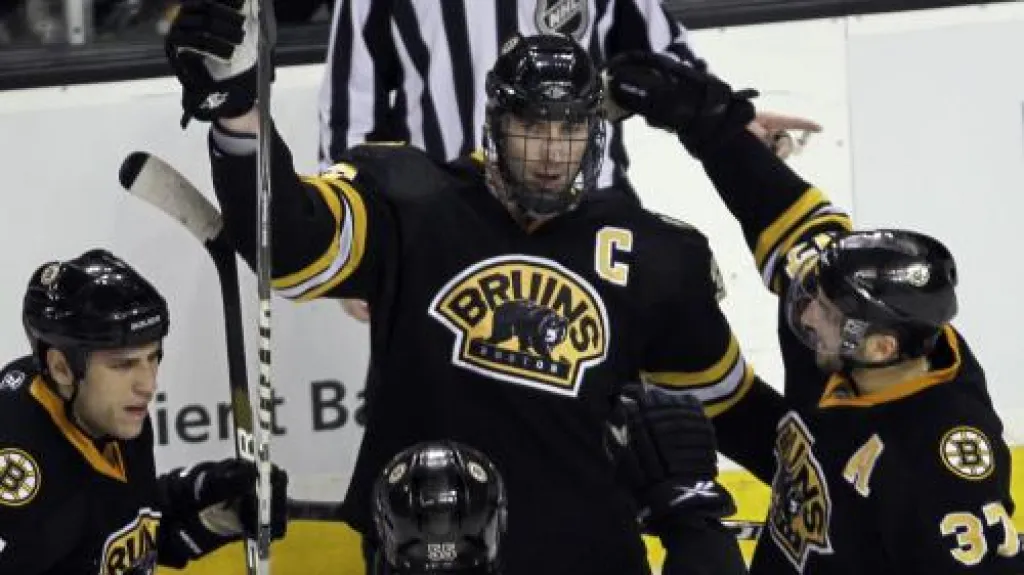 Radost hráčů Bostonu